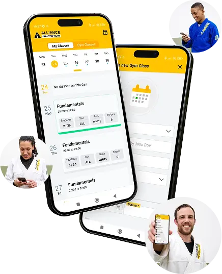 Aplicación móvil para clientes de la academia alliance JiuJitsu concepción