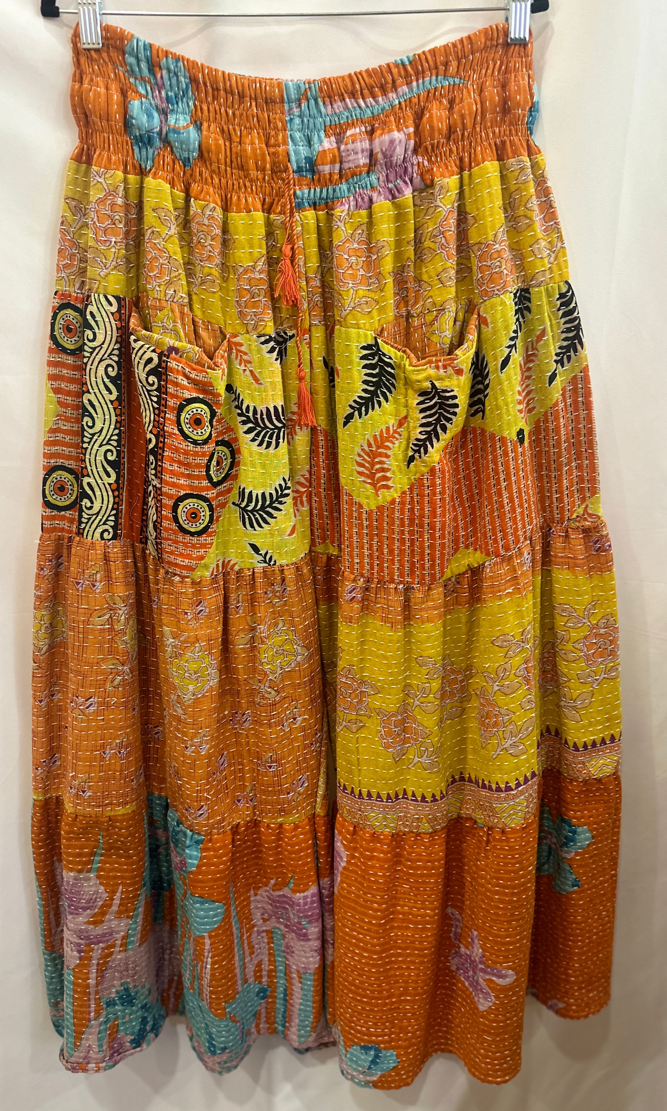 Kantha Bae Lotus Wide Leg Pants