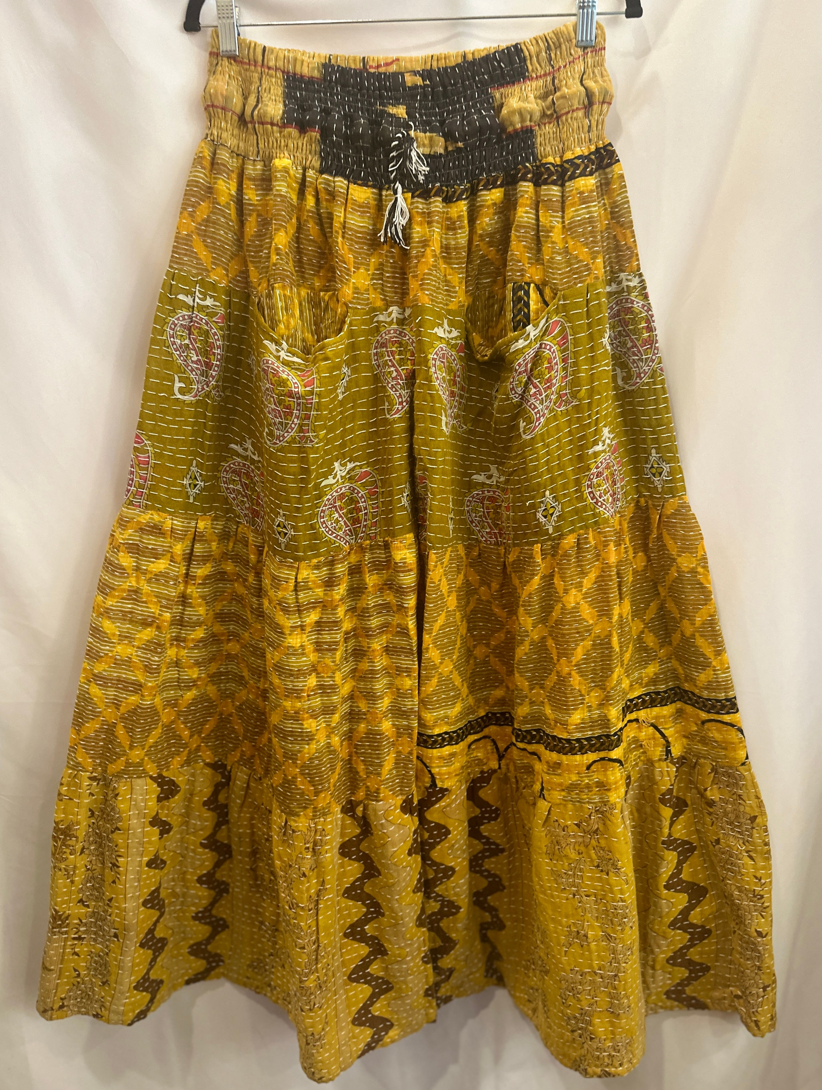 Kantha Bae Lotus Wide Leg Pants