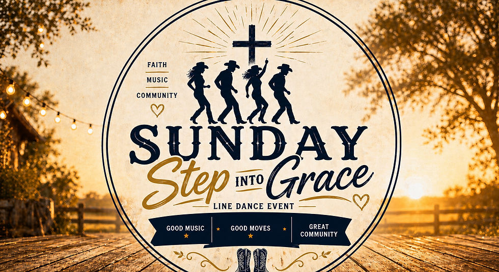Sunday Step into Grace : Line Dancing Event | August 2026