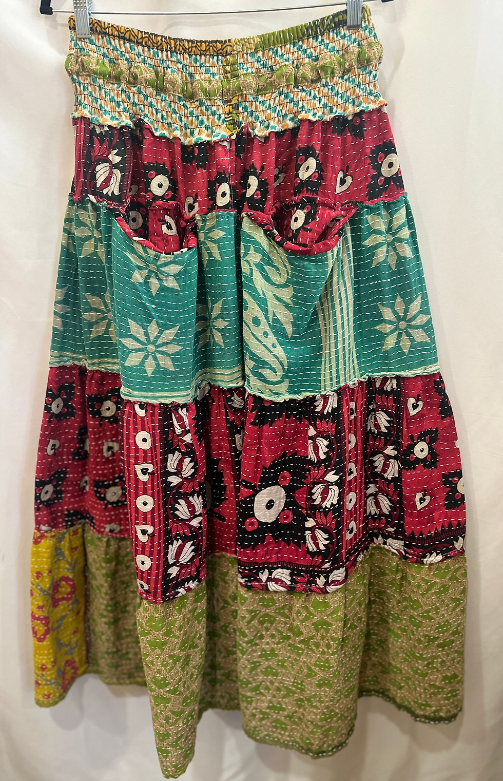 Thumbnail: Kantha Bae Lotus Wide Leg Pants