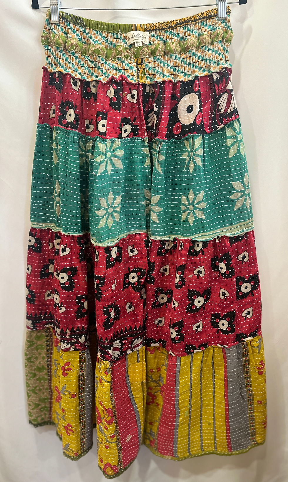 Thumbnail: Kantha Bae Lotus Wide Leg Pants