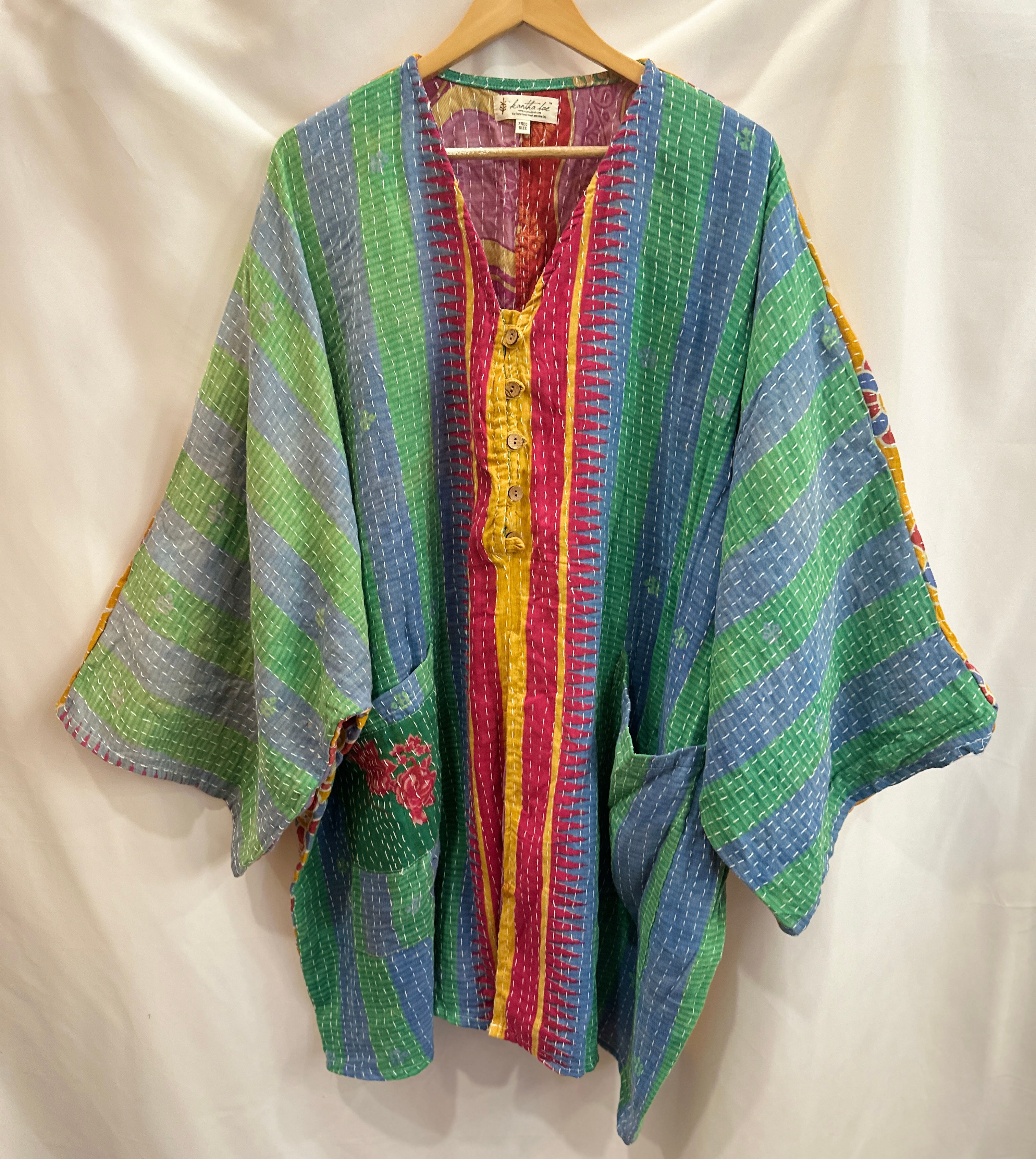 Kantha Bae Kantha Gaia Split Tunic