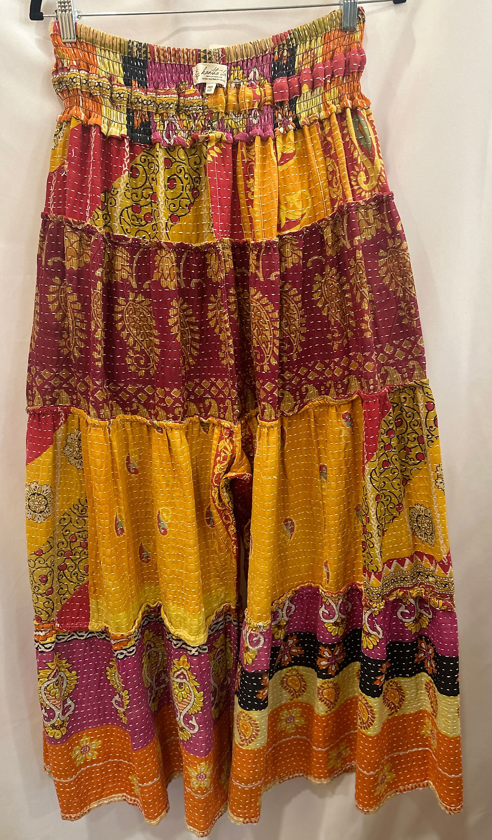 Thumbnail: Kantha Bae Lotus Wide Leg Pants