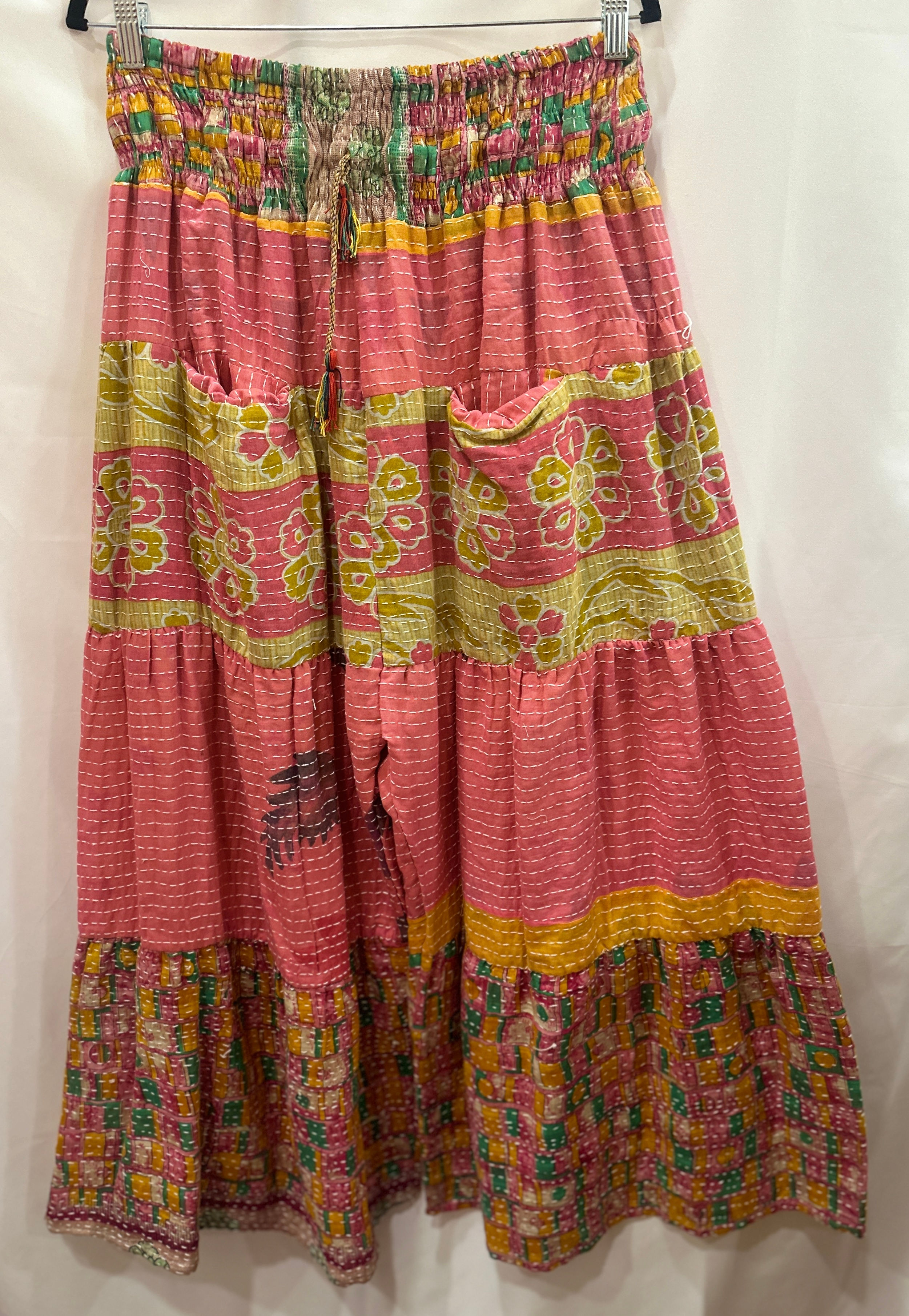 Kantha Bae Lotus Wide Leg Pants