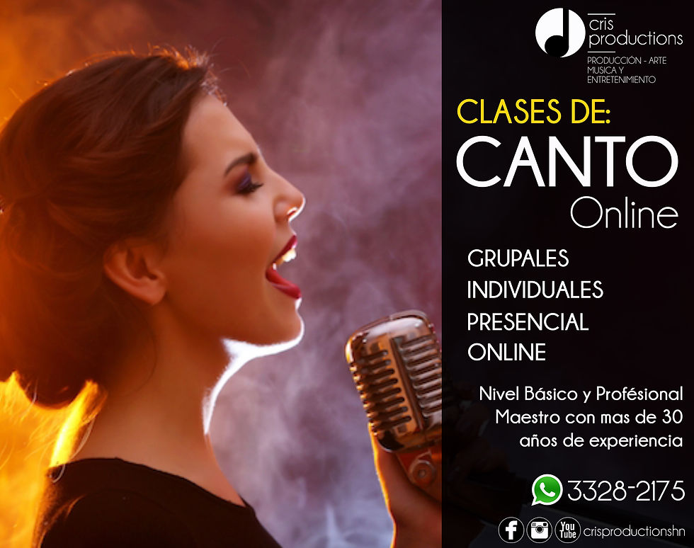 CLASES DE CANTO