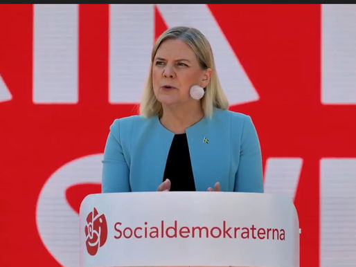 Promesses, demandes excuses et bilan des Partis politiques à Almedalen