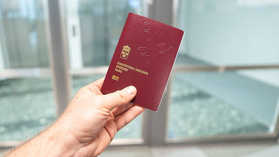 L’Inefficacités considérables dans le traitement des dossiers de citoyenneté devenait un problème en Suède. Photo de Riksrevisionen