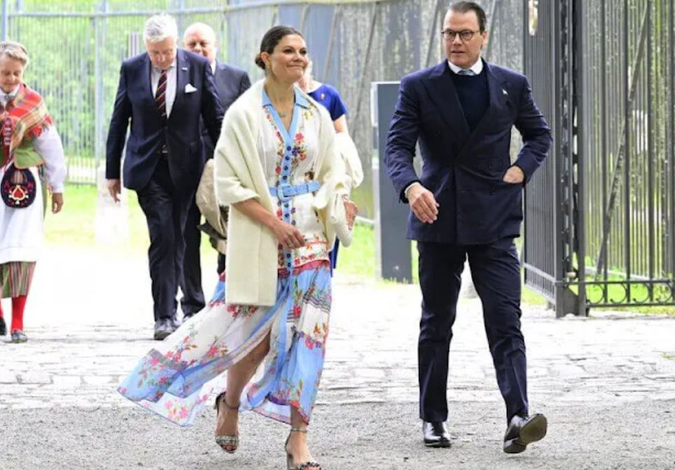 La princesse herititère et son époux le 6 juin 2025. Photo de Newmyroyal