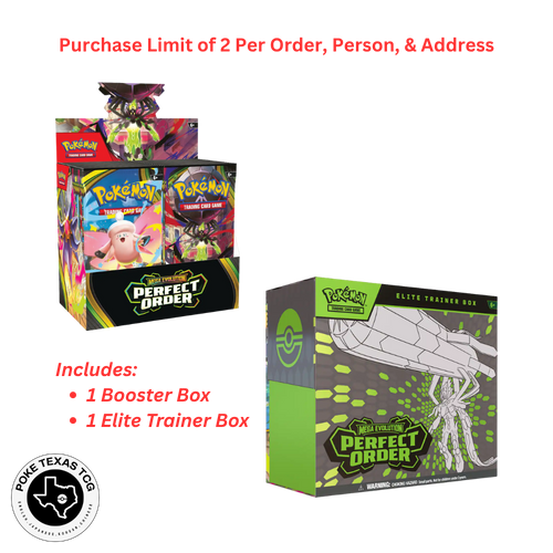 Pokemon Perfect Order Booster Box & Elite Trainer Box [English Pokemon Perfect Order Booster Box & Elite Trainer Box [English