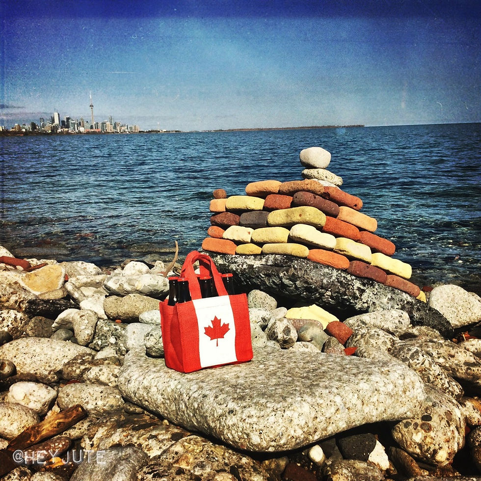 Thumbnail: Pair of 6-Bottle Carrier - CANADA
