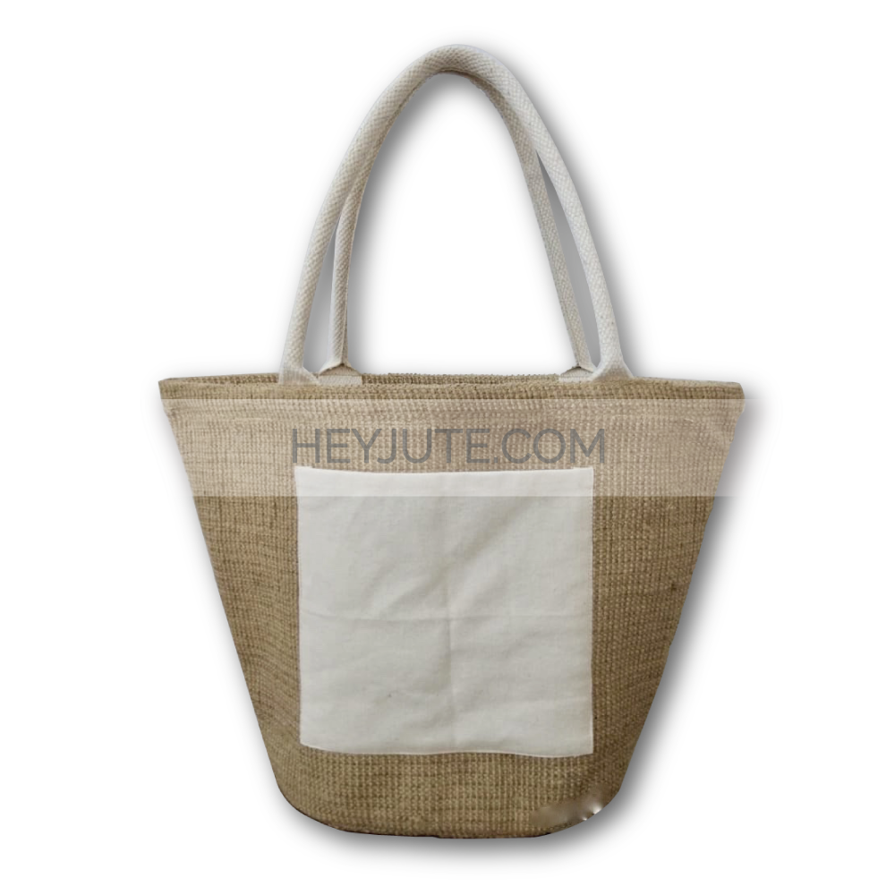 Shopping Basket - Woven Jute