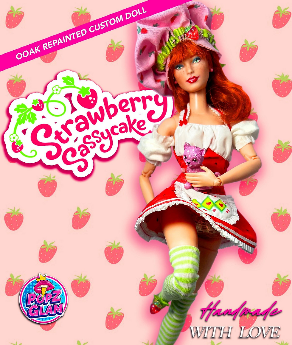 Thumbnail: Strawberry Sassy Shortcake Doll