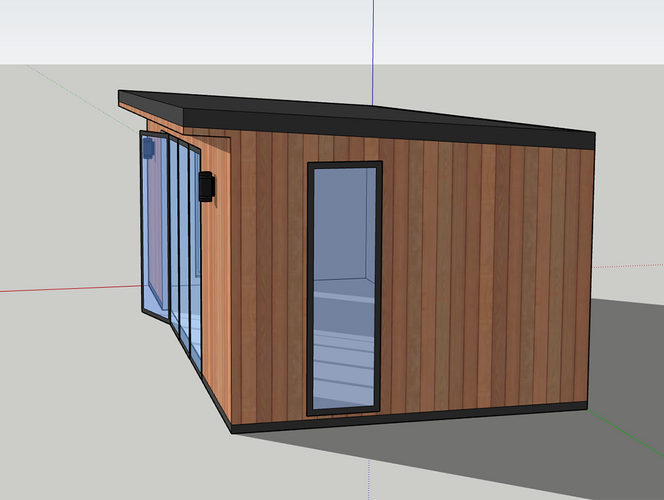 Downland Deluxe Garden Room 6 metre by 3 metre