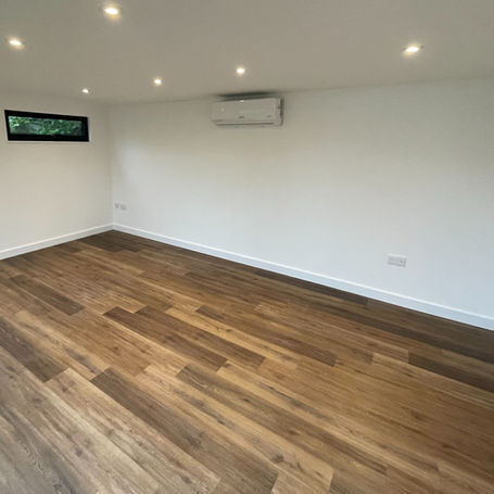 Downland garden room internal view
