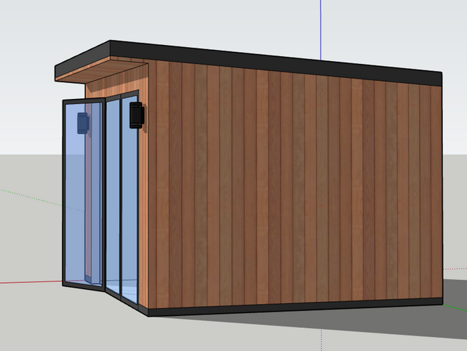 Downland Retreat 3 by 3 metres