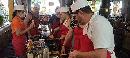 cooking class, Kampot Cambodia, group and family, Kampot seafood and pepper restaurant, things to do, activities