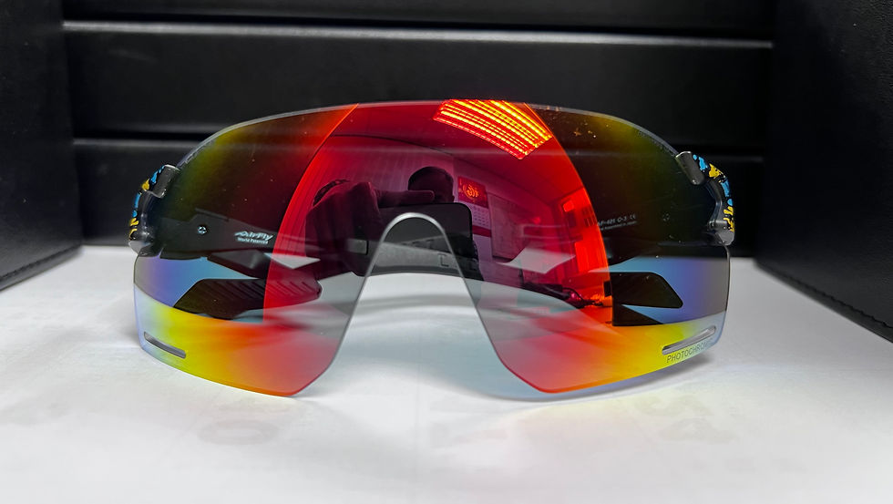 縮圖：AF401 Drops BLK Photo. Gold Mirror Lens