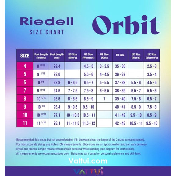 ภาพขนาดย่อ: Riedell Orbit Roller Skate Set ไรเดลออบิทโรลเลอร์สเก็ตน้ำเงินม่วงชมพู