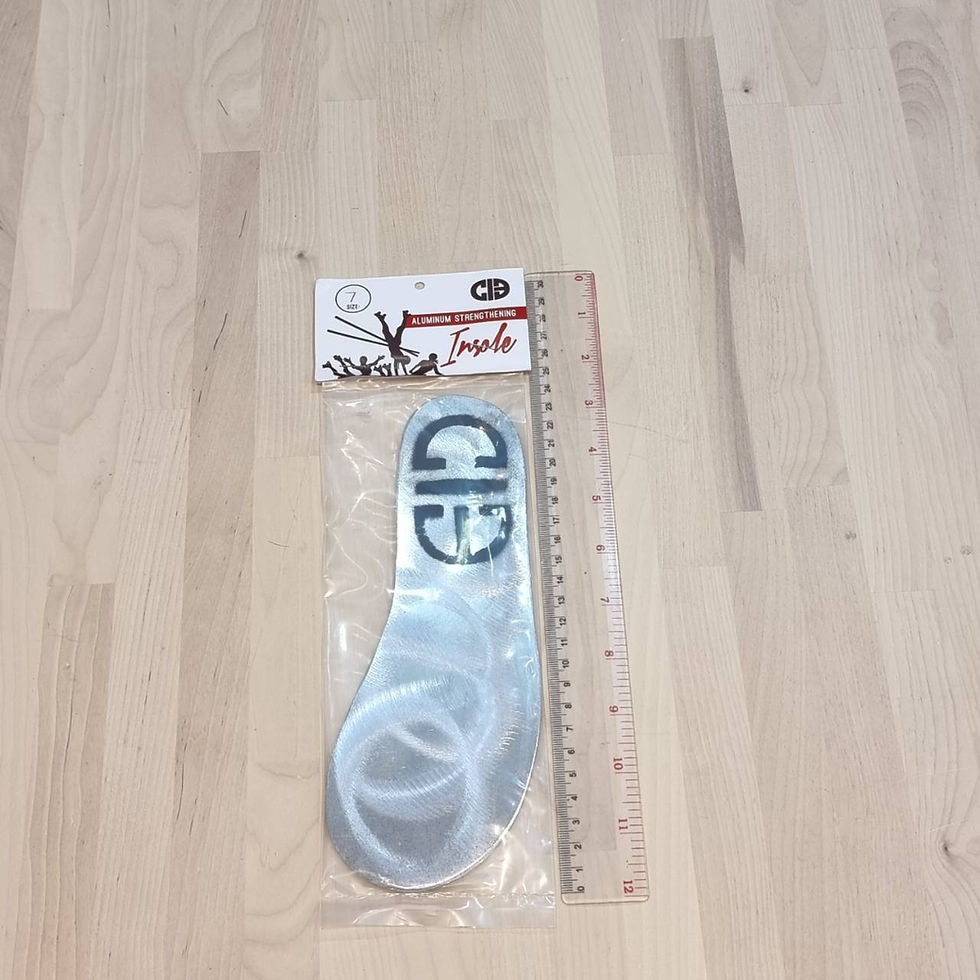 ภาพขนาดย่อ: CIB Aluminum Insole Custom Quad Roller Skates ซีไอบีเเผ่นรองเท้าอลูมิเนียมสเก็ต