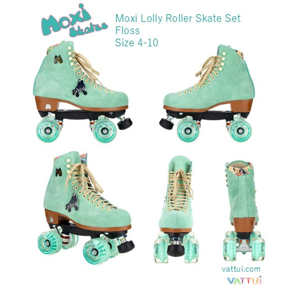 Thumbnail: Moxi Lolly Roller Skate Set ม็อกซี่ลอลี่โรลเลอร์สเก็ตหนังเเท้กลับ
