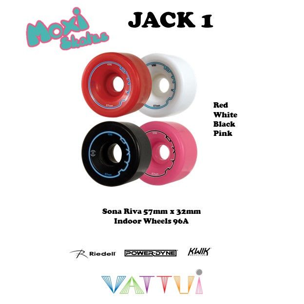 Thumbnail: Moxi Skates Jack 1 Boot Jade Suede PowerDyne Plate Wheel Brake ม็อกซี่่