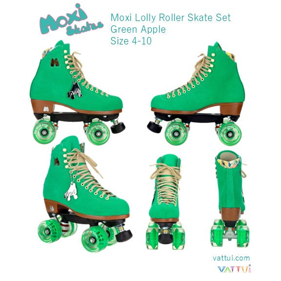 Thumbnail: Moxi Lolly Roller Skate Set ม็อกซี่ลอลี่โรลเลอร์สเก็ตหนังเเท้กลับ
