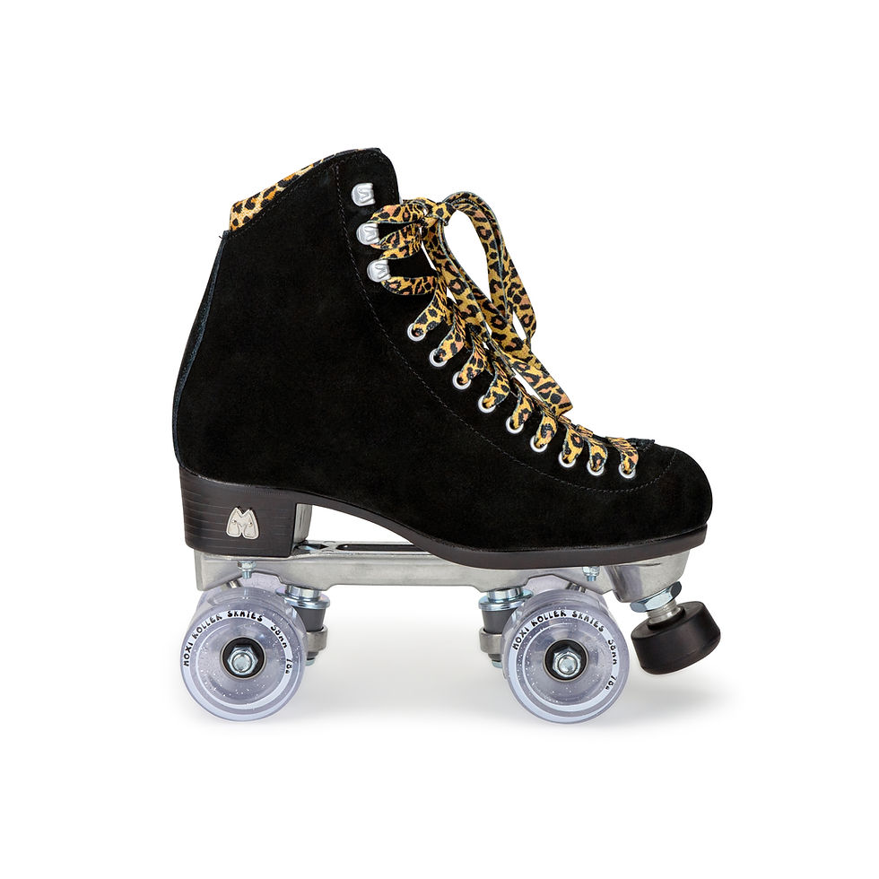 ภาพขนาดย่อ: Moxi Skates Panther Black Suede  ม็อกซี่สเก็ตเเพนเตอร์ดำหนังกลับโรลเลอร์สเก็ต