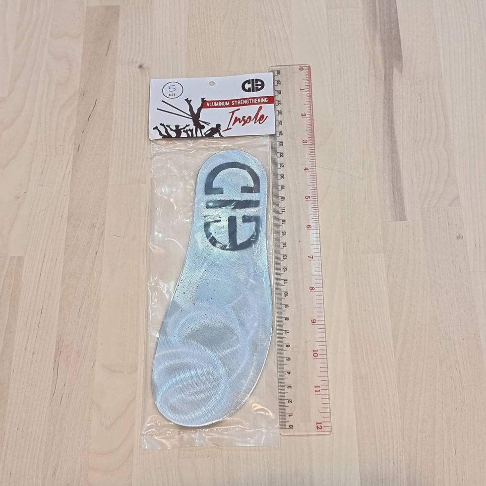 ภาพขนาดย่อ: CIB Aluminum Insole Custom Quad Roller Skates ซีไอบีเเผ่นรองเท้าอลูมิเนียมสเก็ต
