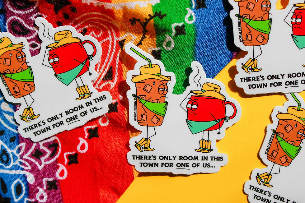 Thumbnail: Wild West Coffee Sticker