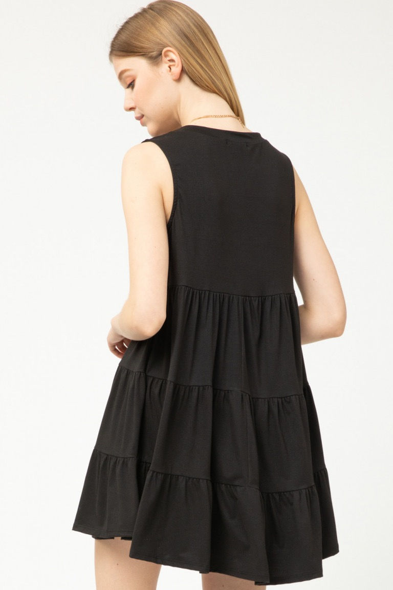 Vestido Angelique con gradas