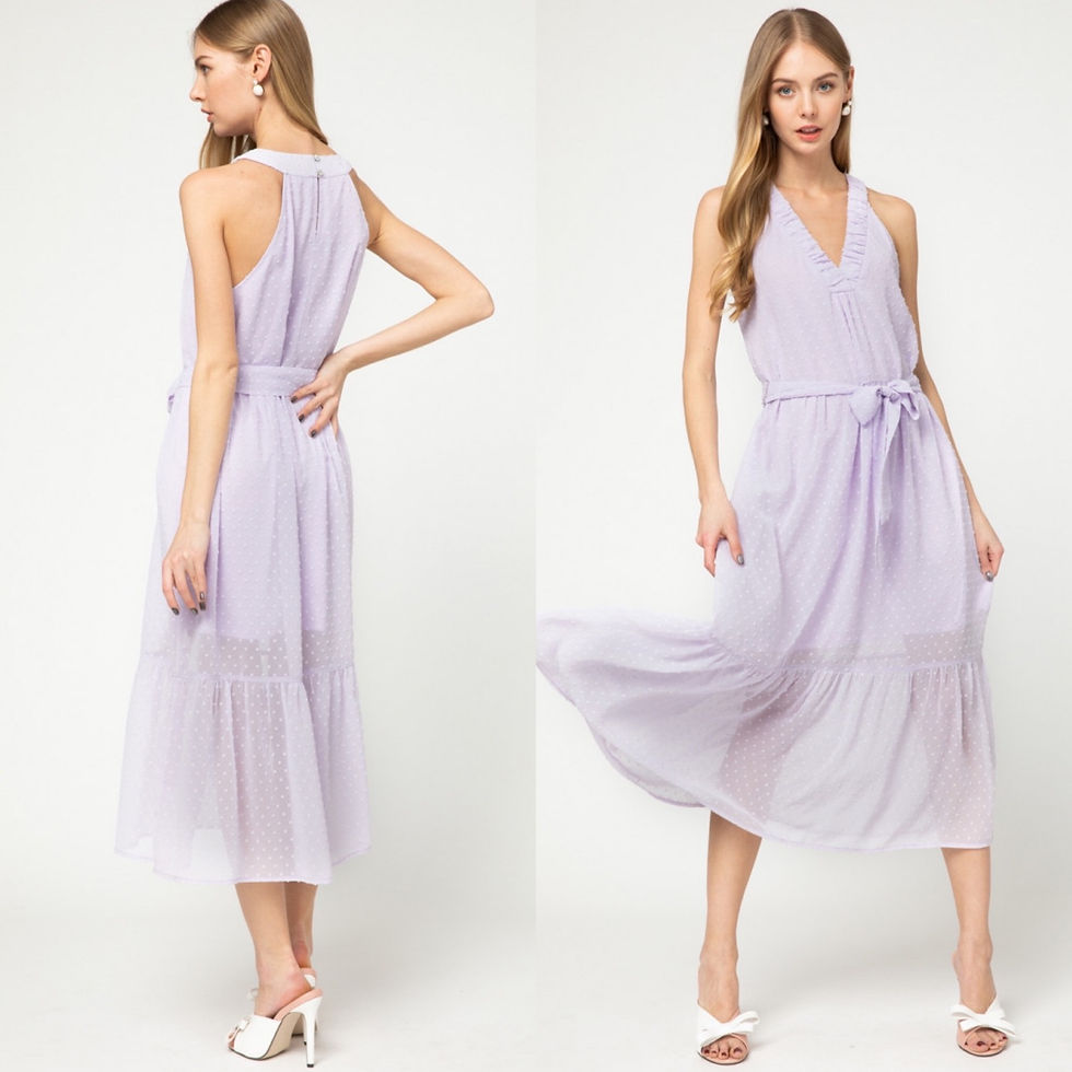 Anne Lilac dress