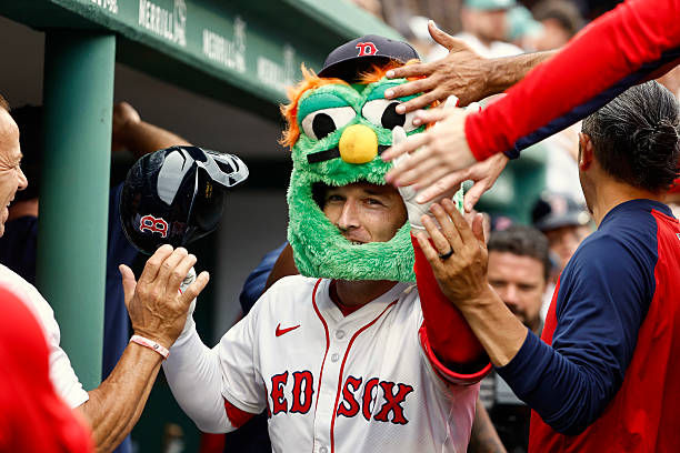 Alex Bregman Celebrating in the Dugout - Getty Images 
