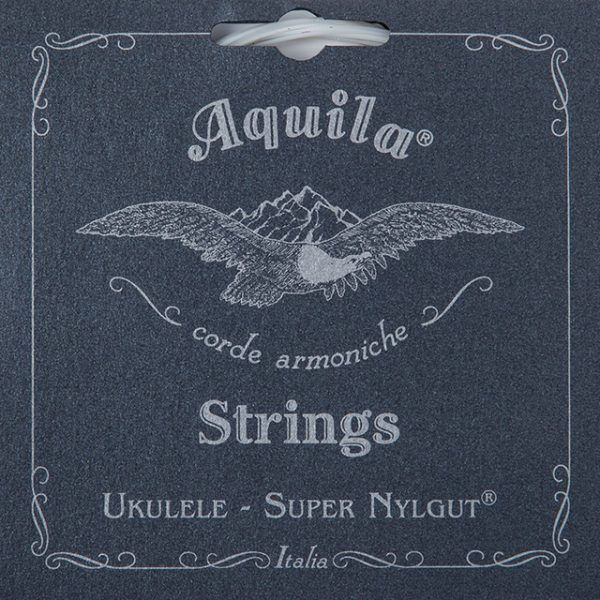ENC. UKULELE SOPRANO SUPER NYLGUT LOW G AQUILA