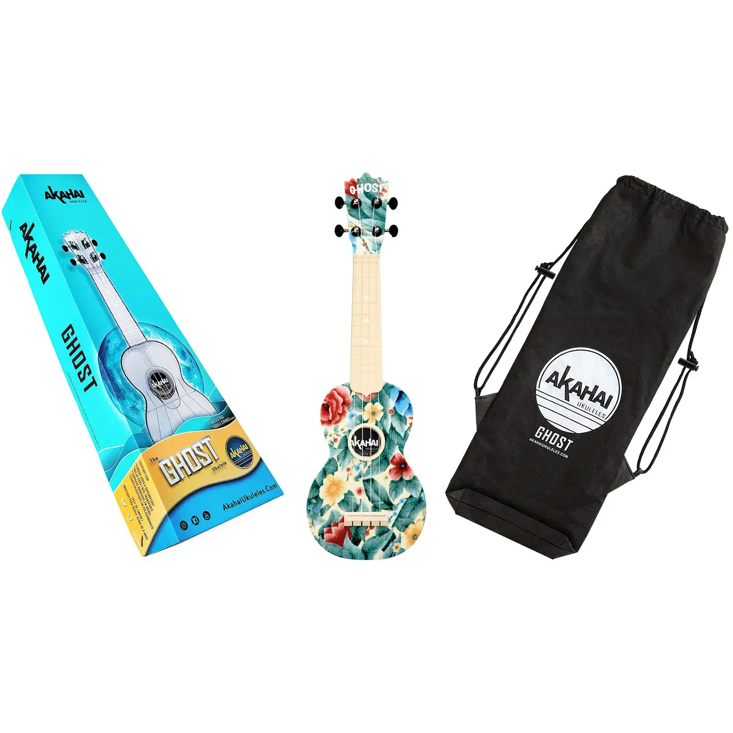 UKULELE AKAHAI GHOST - ALOHA GARDEN