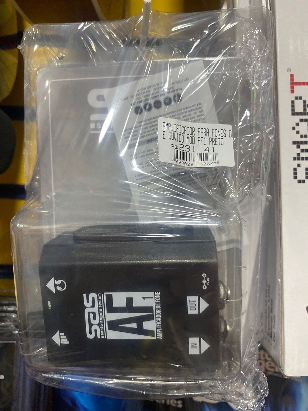 Amplificador para fones de ouvido AF1 P10 Santo Ângelo