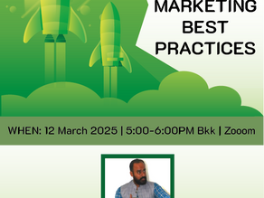 SOM Talk (Mar 12): Startup Growth Marketing Best Practices