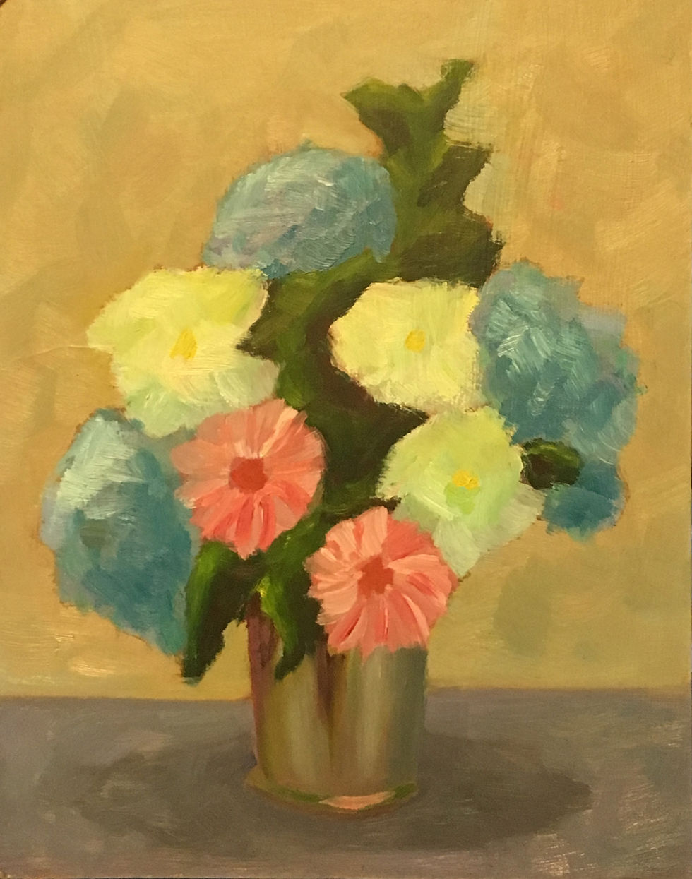 Blue Hydrangeas
