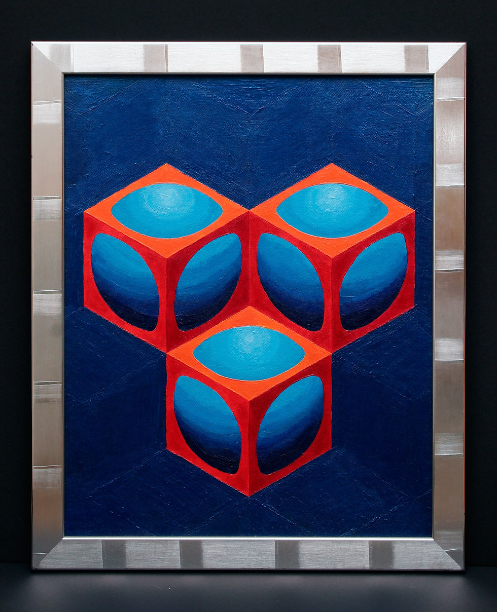 Blue Spheres