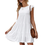 Thumbnail: Womens Flowy Dress with Cap Sleeves