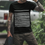 Thumbnail: Mens T-Shirt with Lines in Black