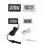 Thumbnail: Mini LCD Digital Thermometer Hygrometer Temperature Indoor Convenient