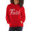 Thumbnail: Womens Hoodie - Pullover Hooded Sweatshirt - Graphic/inspire Faith