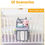 Thumbnail: Baby Crib Hanging Storage Bag Portable Diaper Organizer Newborn