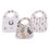 Thumbnail: On The Savannah Bamboo Muslin Snap Bibs 3PK