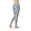 Thumbnail: Womens Geometric Blue Tile Leggings