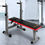 Thumbnail: Everfit Weight Bench Squat Rack Bench Press Home Gym Equipment 200kg