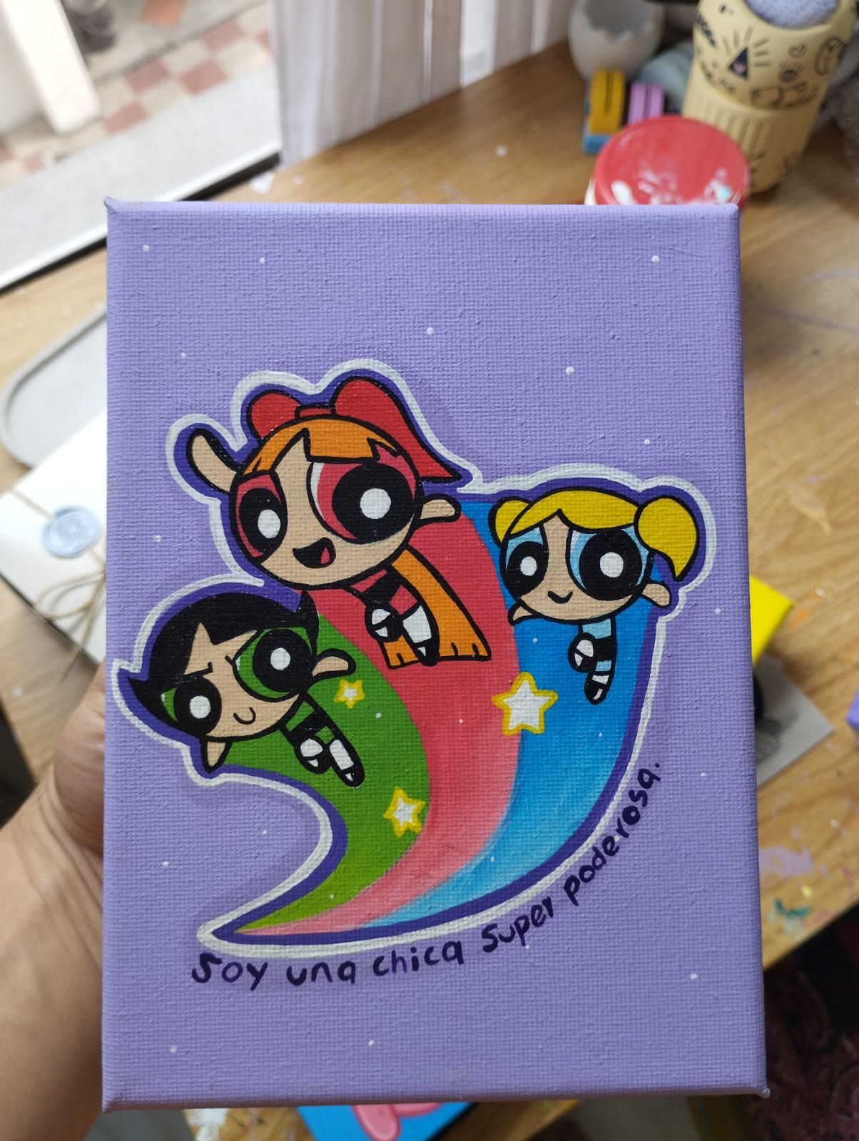 Cuadro en lienzo - Superpoderosas