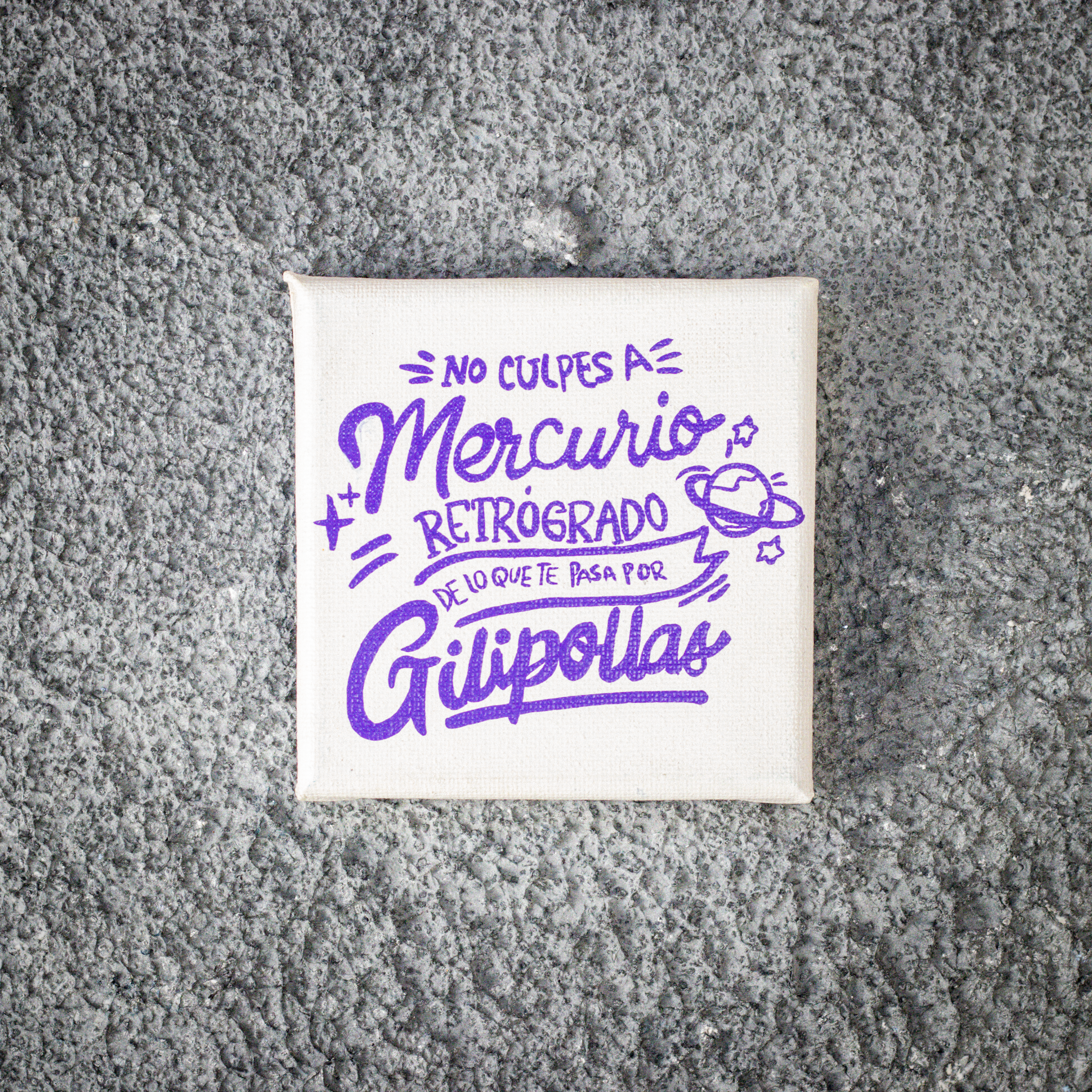 Cuadro en lienzo - Mercurio