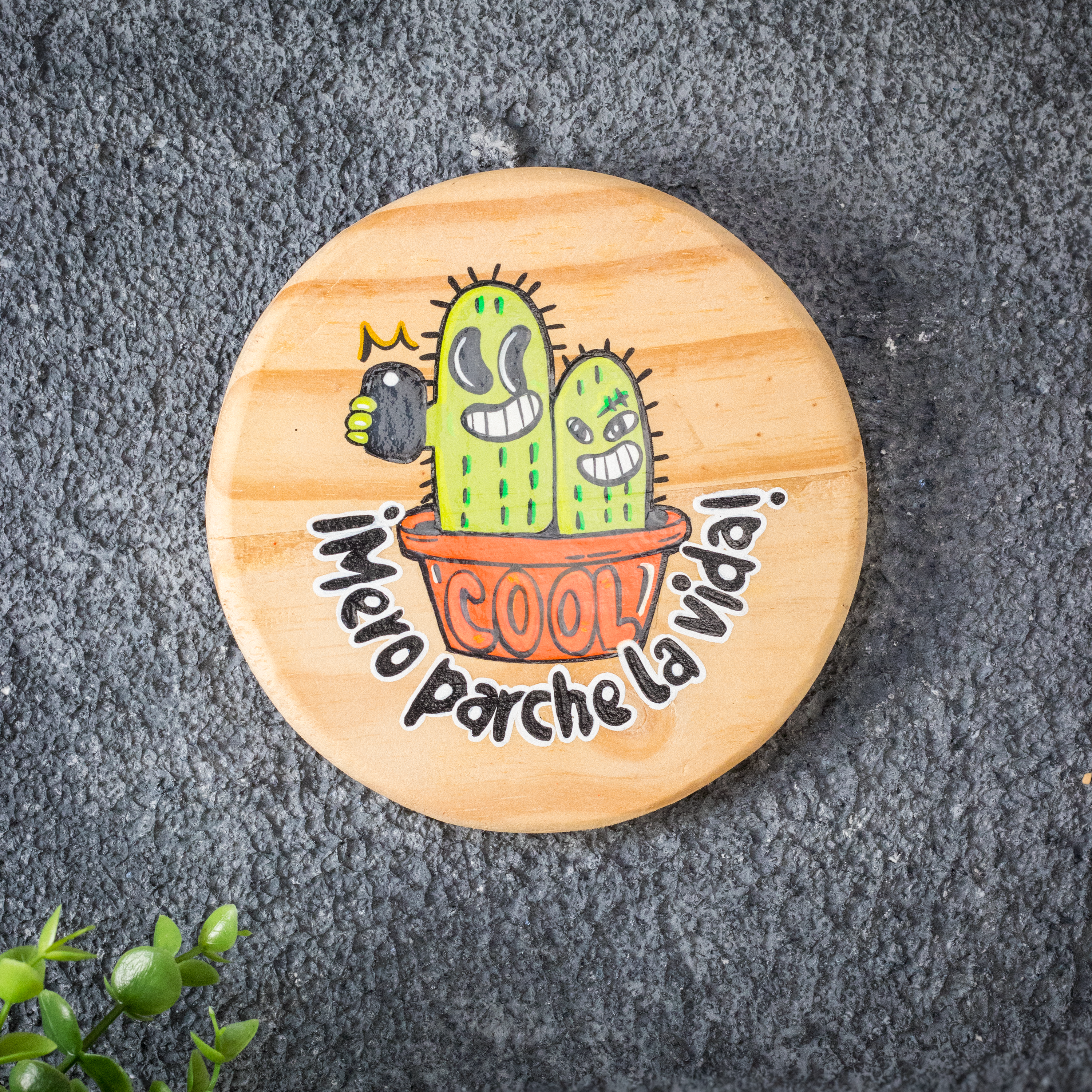 Cuadro Yarumo - Mero parche